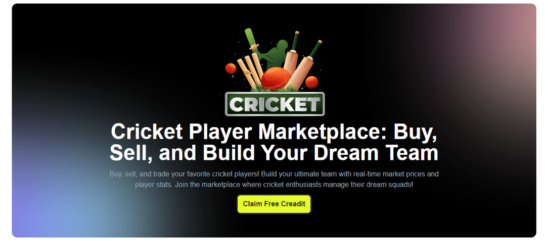 Cricket Player Marketplace
